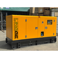 Groupe électrogène diesel silencieux de 20 kW à 50 kW, moteur Perkins, alternateur triphasé 100 % cuivre, station d'alimentation mobile montée sur remorque