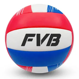 Fvb Groothandel Hoge Kwaliteit Soft Touch Outdoor Machine Gestikt Pvc Volleyballen Maat 5 Voor Training Voleibol