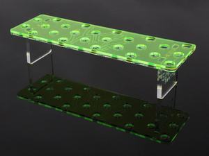 Vente d'usine aquarium est placé de haut en bas pour aménagement paysager 23 trous et 32 trous acrylique support de corail magnétique solide - Product Image 4