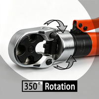 Herramienta de crimpado hidráulica eléctrica TUBO HP-150D, crimpadora manual para crimpado de puntas