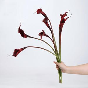 Fleurs artificielles en latex série rouge, toucher réel et sensation humide, plusieurs designs, vente en gros 2026, pour décoration de mariage et de la Saint-Valentin - Product Image 4