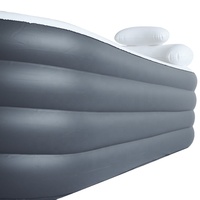 Baignoire gonflable Portable en PVC, pliable, pour bain de glace et froid, personnalisable avec Logo, mise à jour gratuite