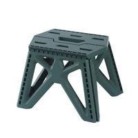 Tabouret pliant en plastique personnalisé et populaire pour le camping, le métro, l'extérieur, chaise portable pour la maison, marchepied portatif pour enfants
