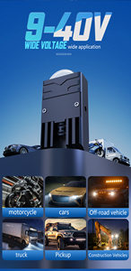 Date Spot Brouillard Conduite Faisceau Super Lumineux Led Projecteur Lentille Haut Bas Faisceau Double Couleur Mini Auto Voiture Avant Grill Lumières pour Camion - Product Image 5