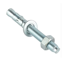Vis d'ancrage à coin DIN pour béton, écrous hexagonaux d'expansion M6 M8 M10, prix usine bas, personnalisables en gros