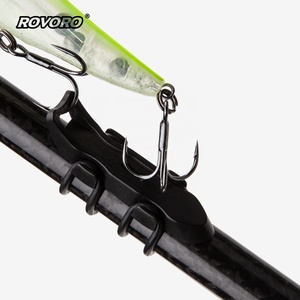 ROVORO Accessoire de pêche magnétique, support de canne à pêche en plastique et caoutchouc pour accrocher facilement les leurres et appâts - Product Image 6