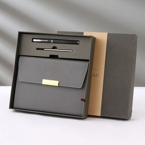 Custom A5 Planner Leather <b>Notebook</b> Pen <b>Set</b> New Ideas for Business Gifts Corporate Gift Idea Promotional Corporate Gift <b>Set</b> - Product Image 1