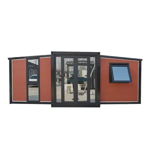 Customized solution structure 20ft 40ft foldable expandable prefabricated modular folding portable container house