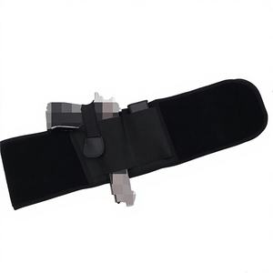 สายคาดเอวแบบยุทธวิธี ทำจากโพลีเอสเตอร์/ไนลอน สำหรับกิจกรรมกลางแจ้ง ล่าสัตว์ ป้องกันตัว ซ่อนปืนพก  แบบมัลติฟังก์ชั่น  ซองปืนพกแบบคาดเอว - Product Image 1