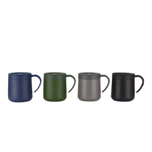 Taza de Café con Asa de 14 oz, Doble Capa, Aislamiento al Vacío, Acero Inoxidable 304, Taza Portátil - Product Image 2