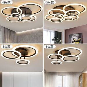 Lustre LED moderne en fer forgé pour intérieur, design suspendu, indice de protection IP33, idéal pour porche, couloir, balcon et bureau à domicile - Product Image 6