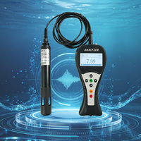 Analizador de Oxígeno Disuelto Portátil con Batería Recargable de 3.7V, Almacenamiento de Datos de 100.000 Registros, Medidor Óptico de OD