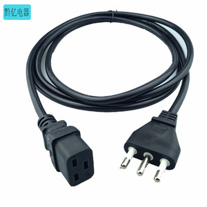 Cable de alimentación Nema con enchufe macho y hembra de cobre para uso en equipos industriales - Product Image 4