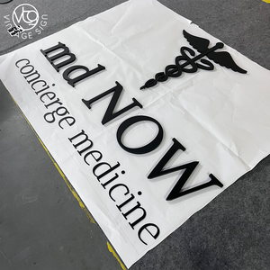 Letras para Señalización Médica Sin Iluminación |   Letrero Personalizado con Logotipo para Consultorio Médico - Product Image 3