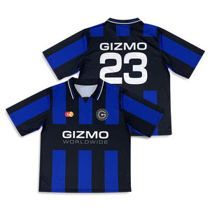 เสื้อฟุตบอลระบายอากาศได้ดีเสื้อฟุตบอลสไตล์สตรีทเสื้อลายพิมพ์ซับลิเมชันออกแบบได้ตามต้องการ - Product Image 6