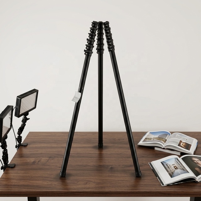 Carbon Fiber Lightweight Tripod Portable Camera Stand Entry Level for Travel Photography DSLR Mirrorless Vlog
