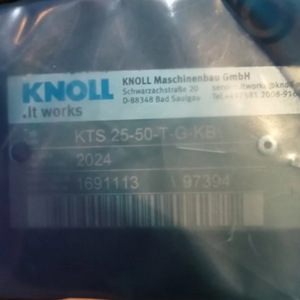 Bomba de tornillo Knoll KTS 25-50-T con conexión de brida - Product Image 2