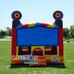 Château gonflable de saut, trampoline mini en PVC de qualité commerciale, capacité de 600 kg, installation facile pour les parcs d'attractions - Product Image 3