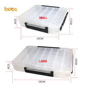 Boîte <span class=keywords><strong>de</strong></span> rangement en plastique dur, multifonction, à Double face, idéale pour les leurres <span class=keywords><strong>de</strong></span> pêche - Product Image 1