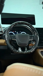Utilisé pour modifier le volant du Toyota Land Cruiser LC300 avec un volant en carbone forgé et Alcantara - Product Image 5