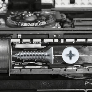 Tornillo autorroscante negro de cabeza plana tipo bugle de acero C1022 para paneles de yeso, rosca fina/grosa, venta directa de fábrica - Product Image 3