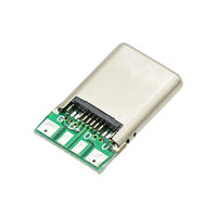Les fabricants fournissent une prise mâle de type C avec chargeur rapide PCB 16 broches avec connecteur USB à tête mâle à résistance 56K