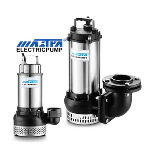 MASTRA 220/380V Pompa Pembuangan Air Kotor, Pompa Drainase Stainless Steel Dapat Ditenggelamkan