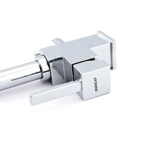 Gran oferta <span class=keywords><strong>DOGO</strong></span>, grifo de cocina de Agua purificada plateado de 3 vías, manijas dobles, filtro para beber, grifo de cocina de latón - Product Image 3