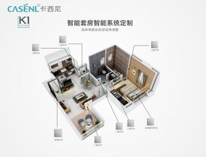 Ứng dụng thông minh kiểm soát <span class=keywords><strong>ZigBee</strong></span> phiên bản tuya Wifi ánh sáng thông minh tường cảm ứng sang trọng 1 gang chuyển đổi ổ cắm và thiết bị chuyển mạch - Product Image 4