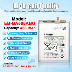 <span class=keywords><strong>Batterie</strong></span> de remplacement de qualité originale à bon <span class=keywords><strong>prix</strong></span> pour <span class=keywords><strong>Samsung</strong></span> Galaxy A20 4000mAh EB-BA505ABU - Product Image 2