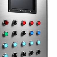 Boîtier de distribution PLC/VFD sur mesure 380V 1000A haute capacité pour automatisation industrielle, protection IP65 pour systèmes automatisés