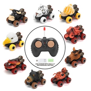 1:18 4CH RC xe off-road với <span class=keywords><strong>LED</strong></span> ánh sáng 10 km/h 4WD đua điều khiển từ xa đồ chơi RC đồ chơi cho trẻ em - Product Image 4