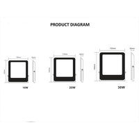 TG020 Meilleure Vente Éclairage LED d'Intérieur et d'Extérieur 200W pour Salle de Sport, Projecteur LED à Haut Mât IP66 pour Aéroport et Stade