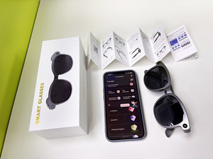 Nuevas Gafas Inteligentes FG01 con IA, Grabación de 8MP, Traducción por IA en Llamadas, Lentes Multifuncionales - Product Image 2