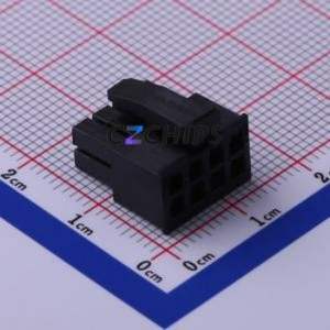 794617-8 Housing (Wire-to-Board / Wire-to-Wire) P=3mm Connector ( Jack Structure: 2x4P )( Pitch: 3mm )( Row Spacing: 3mm ) - Product Image 1