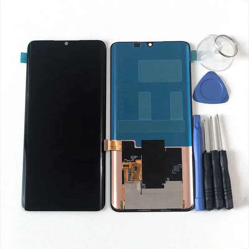 Bản Gốc Mới Amoled Cho Xiaomi Mi Note 10 Lite Màn Hình LCD Bảng Số Hóa Cho Xiaomi Note 10 Lite Màn Hình Cảm Ứng LCD Hiển Thị