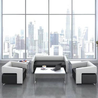 Grand mobilier de bureau moderne, ensemble de canapés créatifs pour réception, salon confortable et durable Escritorio