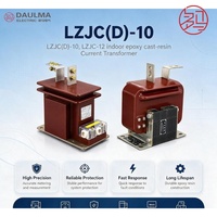 Transformateur de courant en résine époxy coulée LZJC(D)-10 / LZJC-12 pour intérieur 10kV/12kV 5A/1A 0.2S/10P