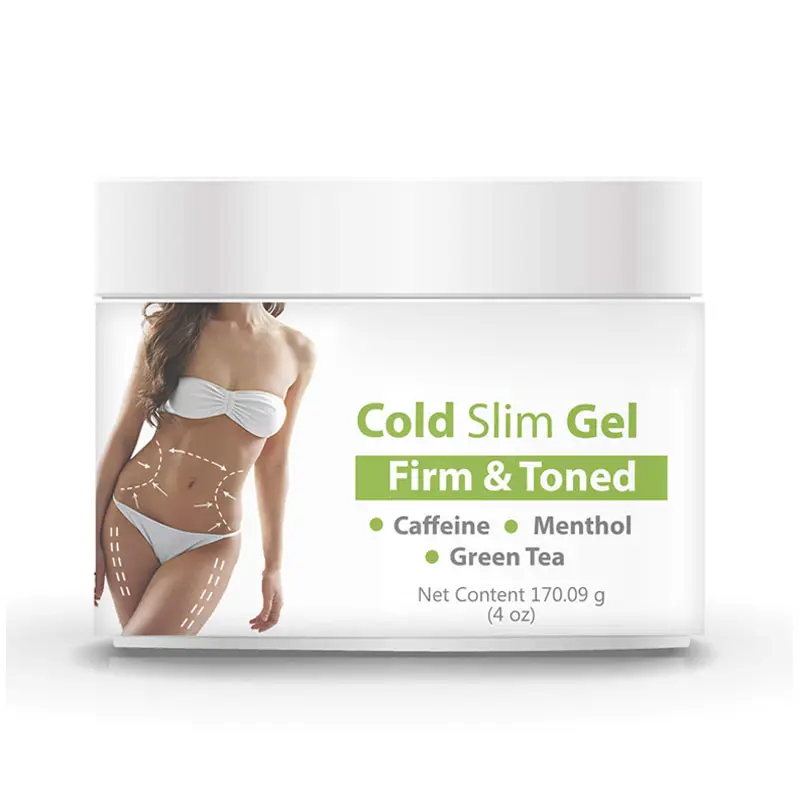 Natürlicher Grüntee-Extrakt reduziert Cellulite und Dehnung streifen Cold Slimming Gel