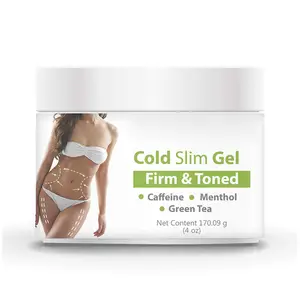 Natural Green Tea Extract Reduce Cellulite And Stretch Marks Cold Slimming Gel