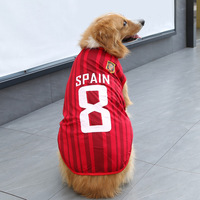 Nouvelle Collection 2026 : Vêtements Personnalisés pour Chiens et Chats – Maillot de Sport Luxe en Polyester Style Basketball, Toutes Saisons