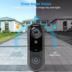 Icam365 1080P HD không dây IP65 an ninh máy ảnh 5000mAh thông minh chuông cửa dingdong xem từ xa 2 cách nói chuyện hỗ trợ Built-in còi báo động - Product Image 6