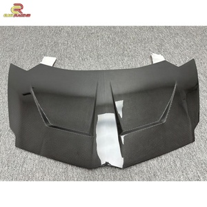1016 Style Dry Carbon Fiber Bonnet <b>Hood</b> for Lambo Aventador LP700 2011-2015 Carbon <b>Engine</b> Cover <b>Hood</b> Car Body Kits Parts - Product Image 2
