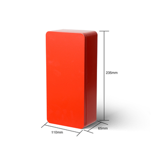 Tái chế biểu tượng tùy chỉnh cookie hình chữ nhật Quà Tặng kim loại bao bì hộp thiếc - Product Image 2