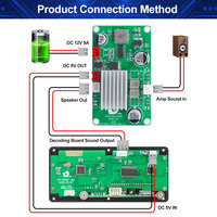 Carte d'amplificateur de puissance numérique mono VIRE TPA3116 Mini Classe D 100W Haute puissance Son Hi-Fi Module audio