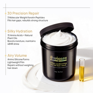 Shampooing pour cheveux bouclés sans sulfate, anti-frisottis, hydratant, nourrissant, protection de la couleur, ensemble de soins capillaires pour cheveux bouclés, marque privée - Product Image 2