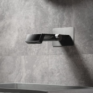 ก๊อกน้ำในห้องน้ำระดับไฮเอนด์ก๊อกน้ำแบบดิจิตัลติดผนังแบบหมุนได้ก๊อกน้ำร้อนและเย็น - Product Image 6