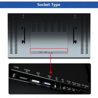 Mur vidéo intérieur TFT rétroéclairé 90W de 55 pouces 1920x1080 avec cadre ultra-fin de 3,5 mm, SDK Android, OEM, multilingue, garantie 1 an pour les magasins de détail