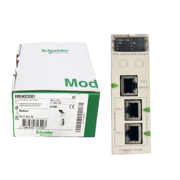 Brand New New BMENOC0301 M580 Ethernet Communication Module for PLC