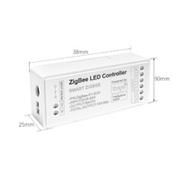 Controlador de Tira LED Inteligente Tuya Zigbee de 180W, 4 Canales, Doble Color RGB/RGBW/RGBCCT/RGBCW, Regulable, 30M, Control Remoto, DC5V-24V